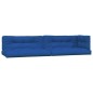 vidaXL Cojines para sofá de palets 5 unidades tela azul royal vidaXL Cojines para sofá de palets 5 unidades tela azul royal