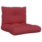 vidaXL Cojines para palets 2 unidades tela rojo tinto vidaXL Cojines para palets 2 unidades tela rojo tinto
