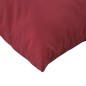 vidaXL Cojines para palets 2 unidades tela rojo tinto vidaXL Cojines para palets 2 unidades tela rojo tinto