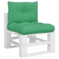 vidaXL Cojines para palets 2 unidades tela verde vidaXL Cojines para palets 2 unidades tela verde