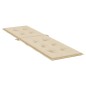 vidaXL Cojín para tumbona beige (75+105)x50x3 cm vidaXL Cojín para tumbona beige (75+105)x50x3 cm
