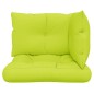 vidaXL Cojines para sofá de palets 3 unidades tela verde claro vidaXL Cojines para sofá de palets 3 unidades tela verde claro
