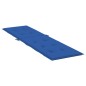 vidaXL Cojín para tumbona azul (75+105)x50x3 cm vidaXL Cojín para tumbona azul (75+105)x50x3 cm