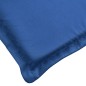 vidaXL Cojín para tumbona azul (75+105)x50x3 cm vidaXL Cojín para tumbona azul (75+105)x50x3 cm