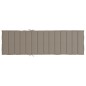 vidaXL Cojín de tumbona de tela Oxford gris taupé 200x70x3 cm vidaXL Cojín de tumbona de tela Oxford gris taupé 200x70x3 cm