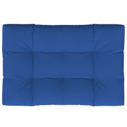vidaXL Cojín para sofá de palets de tela azul 120x80x12 cm