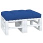 vidaXL Cojín para sofá de palets de tela azul 120x80x12 cm vidaXL Cojín para sofá de palets de tela azul 120x80x12 cm