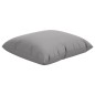 vidaXL Cojines decorativos 4 uds tela gris 60x60 cm