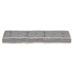 vidaXL Cojín para sofá de palets gris antracita 120x40x7 cm