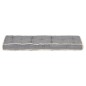 vidaXL Cojín para sofá de palets gris antracita 120x40x7 cm vidaXL Cojín para sofá de palets gris antracita 120x40x7 cm