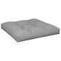 vidaXL Cojín para sofá de palets de tela gris 70x70x12 cm vidaXL Cojín para sofá de palets de tela gris 70x70x12 cm
