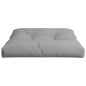 vidaXL Cojín para sofá de palets de tela gris 70x70x12 cm vidaXL Cojín para sofá de palets de tela gris 70x70x12 cm