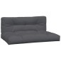 vidaXL Cojines para palets 2 unidades tela gris antracita vidaXL Cojines para palets 2 unidades tela gris antracita