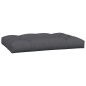 vidaXL Cojines para palets 2 unidades tela gris antracita vidaXL Cojines para palets 2 unidades tela gris antracita