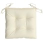 vidaXL Cojines de silla de jardín 4 uds tela Oxford crema 50x50x7 cm vidaXL Cojines de silla de jardín 4 uds tela Oxford crema 50x50x7 cm