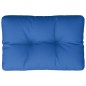 vidaXL Cojín para sofá de palets de tela azul 50x40x12 cm vidaXL Cojín para sofá de palets de tela azul 50x40x12 cm