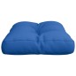 vidaXL Cojín para sofá de palets de tela azul 50x40x12 cm vidaXL Cojín para sofá de palets de tela azul 50x40x12 cm