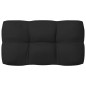 vidaXL Cojines para sofás de palets 7 unidades negro vidaXL Cojines para sofás de palets 7 unidades negro