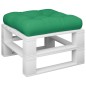 vidaXL Cojín para sofá de palets tela verde 58x58x10 cm vidaXL Cojín para sofá de palets tela verde 58x58x10 cm