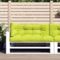 vidaXL Cojines para sofá de palets 3 unidades tela verde claro vidaXL Cojines para sofá de palets 3 unidades tela verde claro