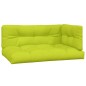 vidaXL Cojines para sofá de palets 3 unidades tela verde claro vidaXL Cojines para sofá de palets 3 unidades tela verde claro