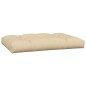 vidaXL Cojines para sofá de palets 5 unidades tela beige vidaXL Cojines para sofá de palets 5 unidades tela beige