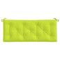 vidaXL Cojín de banco de jardín tela Oxford verde claro 120x50x7 cm vidaXL Cojín de banco de jardín tela Oxford verde claro 120x50x7 cm