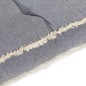 vidaXL Cojín para sofá de palets azul 120x80x10 cm vidaXL Cojín para sofá de palets azul 120x80x10 cm