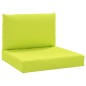 vidaXL Cojines para palets 2 unidades tela Oxford verde claro vidaXL Cojines para palets 2 unidades tela Oxford verde claro