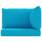 vidaXL Cojines para palets 3 unidades tela Oxford azul claro vidaXL Cojines para palets 3 unidades tela Oxford azul claro