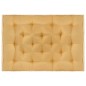 vidaXL Cojín para sofá de palets amarillo 120x80x10 cm vidaXL Cojín para sofá de palets amarillo 120x80x10 cm