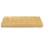 vidaXL Cojín para sofá de palets amarillo 120x80x10 cm vidaXL Cojín para sofá de palets amarillo 120x80x10 cm