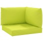 vidaXL Cojines para palets 3 unidades tela Oxford verde claro