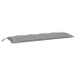 vidaXL Cojín de banco de jardín tela Oxford gris 150x50x7 cm vidaXL Cojín de banco de jardín tela Oxford gris 150x50x7 cm