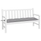 vidaXL Cojín de banco de jardín tela Oxford gris 150x50x7 cm vidaXL Cojín de banco de jardín tela Oxford gris 150x50x7 cm