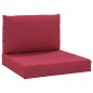 vidaXL Cojines para palets 2 unidades tela Oxford rojo vidaXL Cojines para palets 2 unidades tela Oxford rojo