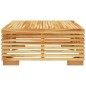 vidaXL Juego de muebles de jardín 2 piezas madera maciza de teca vidaXL Juego de muebles de jardín 2 piezas madera maciza de teca