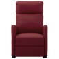 vidaXL Sillón de masaje de cuero sintético rojo tinto vidaXL Sillón de masaje de cuero sintético rojo tinto