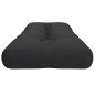 vidaXL Cojín para sofá de palets de tela negro 120x40x12 cm vidaXL Cojín para sofá de palets de tela negro 120x40x12 cm