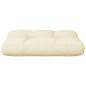 vidaXL Cojín para sofá de palets tela crema 50x40x12 cm vidaXL Cojín para sofá de palets tela crema 50x40x12 cm