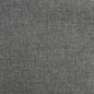 vidaXL Silla mecedora con reposapiés tela gris oscuro vidaXL Silla mecedora con reposapiés tela gris oscuro