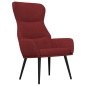 vidaXL Sillón de relax de tela rojo tinto vidaXL Sillón de relax de tela rojo tinto