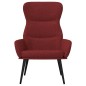 vidaXL Sillón de relax de tela rojo tinto vidaXL Sillón de relax de tela rojo tinto