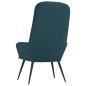 vidaXL Sillón de relax de terciopelo azul vidaXL Sillón de relax de terciopelo azul