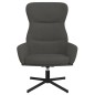 vidaXL Silla de relajación de terciopelo gris oscuro vidaXL Silla de relajación de terciopelo gris oscuro