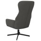 vidaXL Silla de relajación de terciopelo gris oscuro vidaXL Silla de relajación de terciopelo gris oscuro