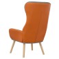 vidaXL Sillón de relax de tela y PVC gris claro vidaXL Sillón de relax de tela y PVC gris claro