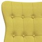 vidaXL Sillón de relax de tela verde claro