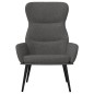 vidaXL Sillón de relax de tela gris oscuro vidaXL Sillón de relax de tela gris oscuro