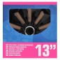 ProPlus Juego de tapacubos 4 unidades Fox negro 13" ProPlus Juego de tapacubos 4 unidades Fox negro 13"